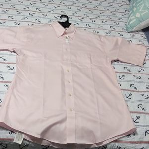 NWT light pink men's dress shirt